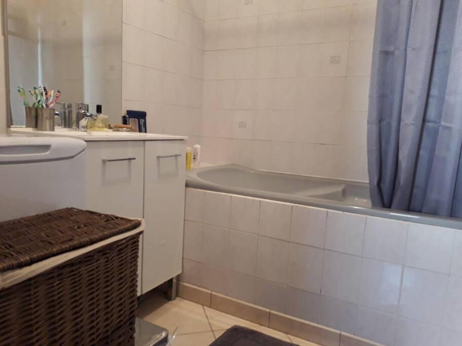 Apartament T4/5 Avec Vue Sur Les Alpes A 5 Minutes De Lyon La Mulatiere Zewnętrze zdjęcie