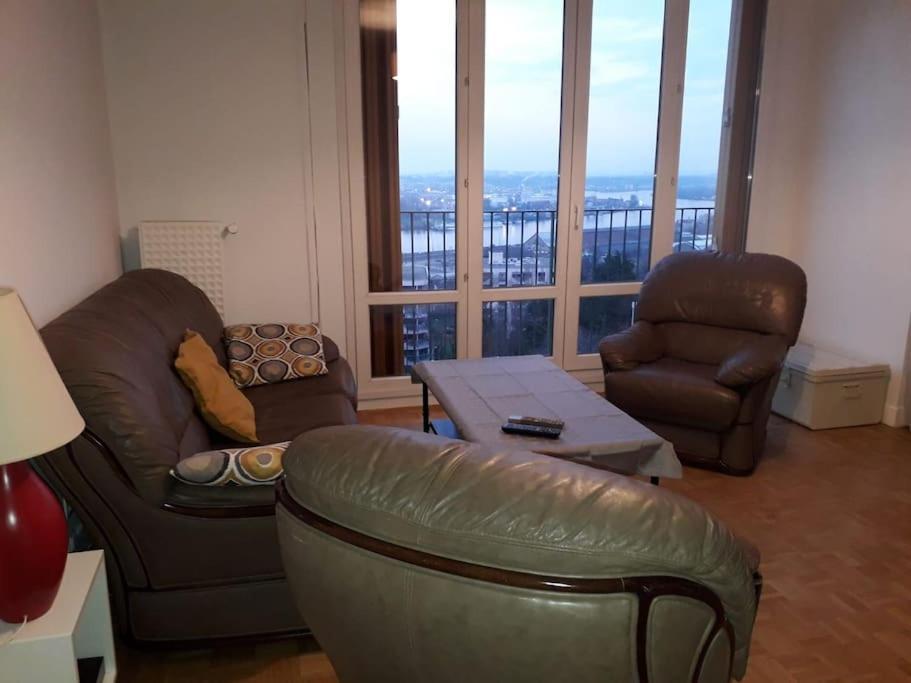 Apartament T4/5 Avec Vue Sur Les Alpes A 5 Minutes De Lyon La Mulatiere Zewnętrze zdjęcie